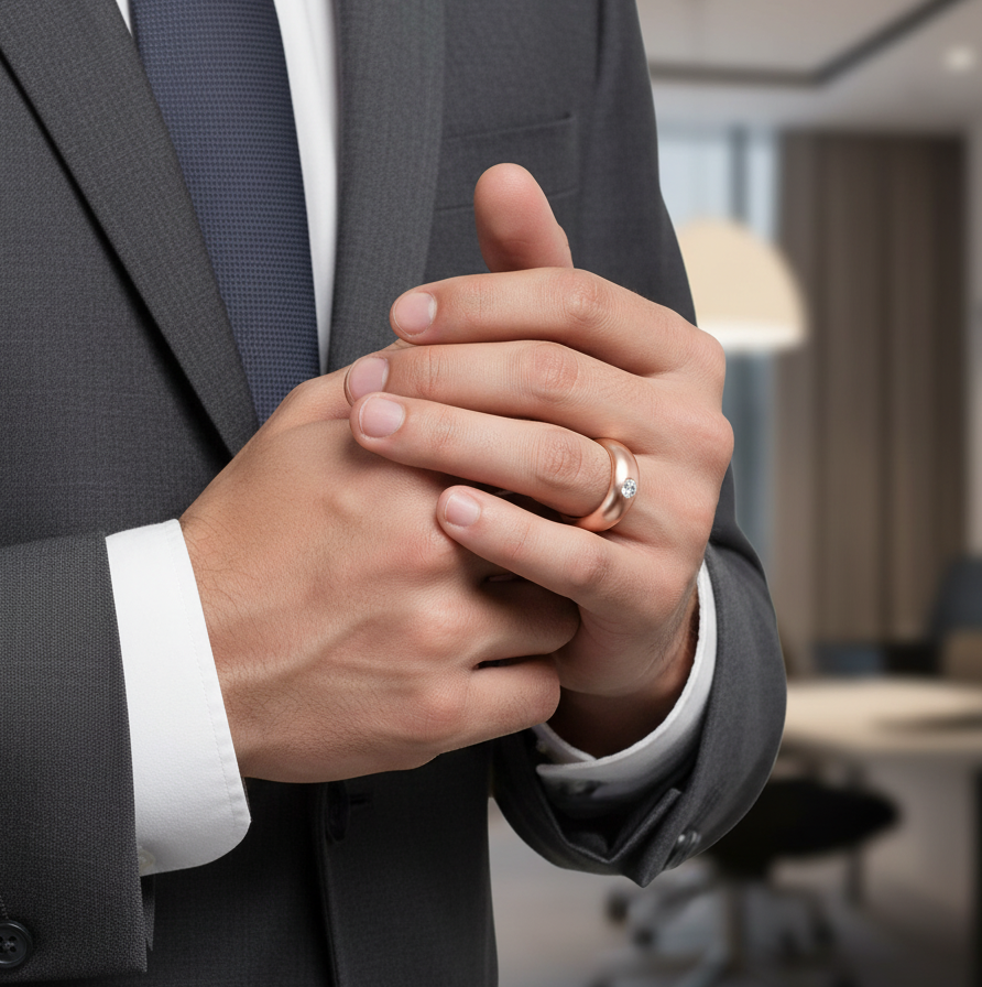 Stylish Diamond Ring for Men