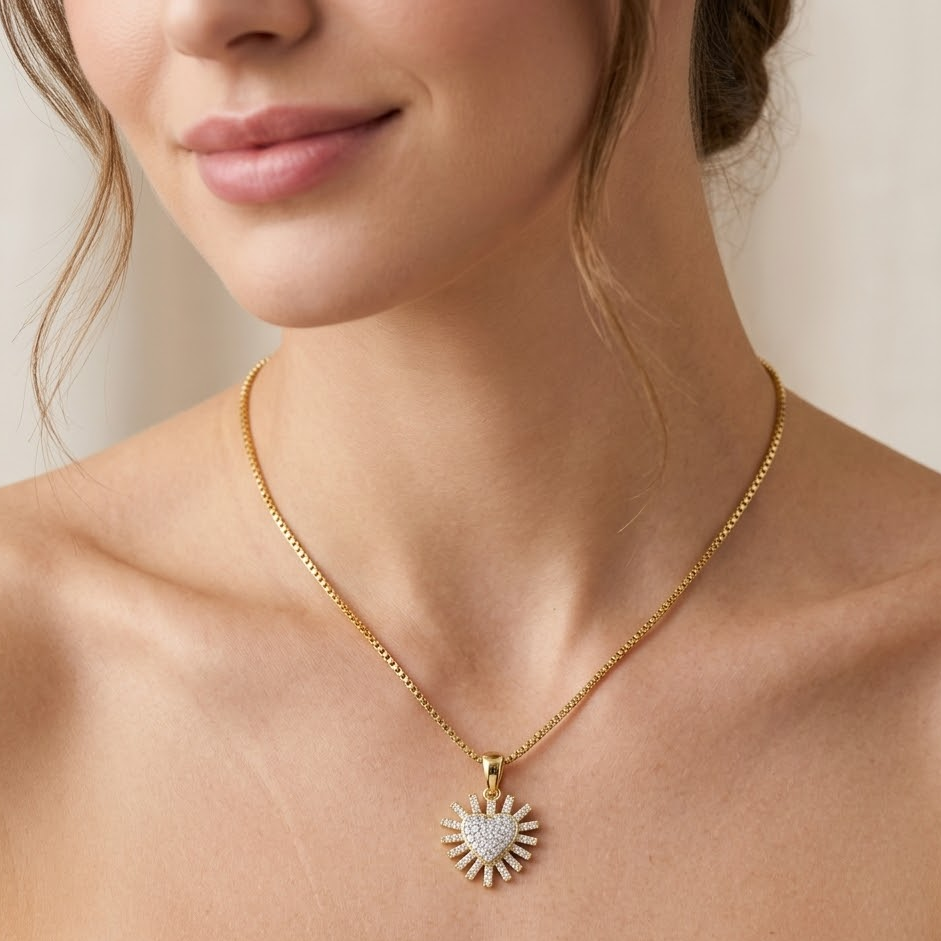 Aurevine Diamond Pendant
