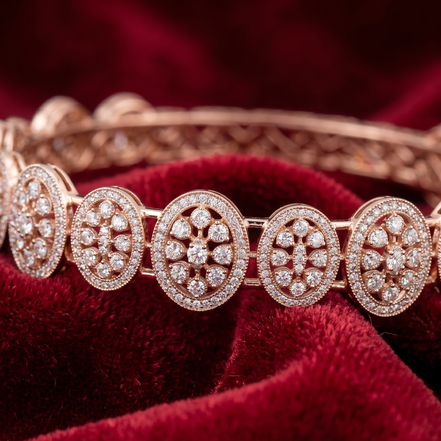 Designer Diamond Bangles
