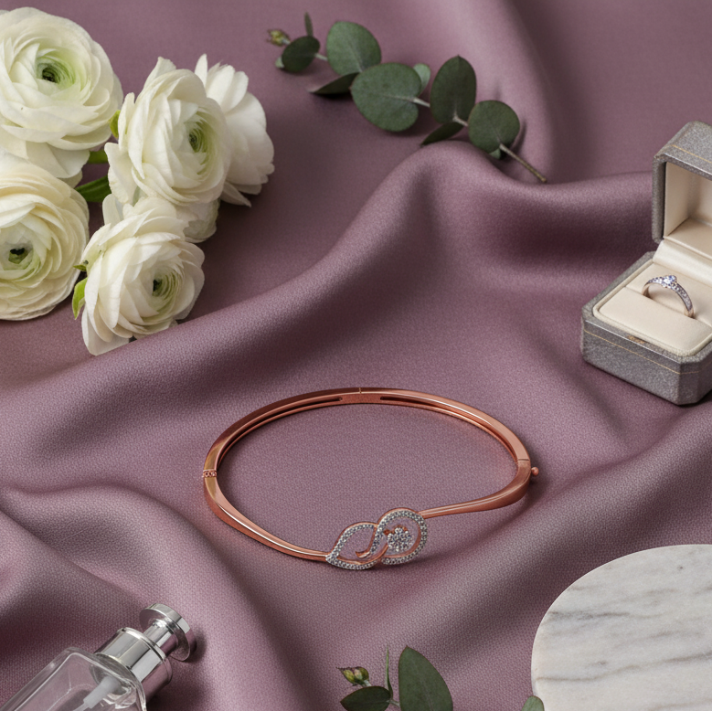 Shining Line Diamond Bracelet - 3