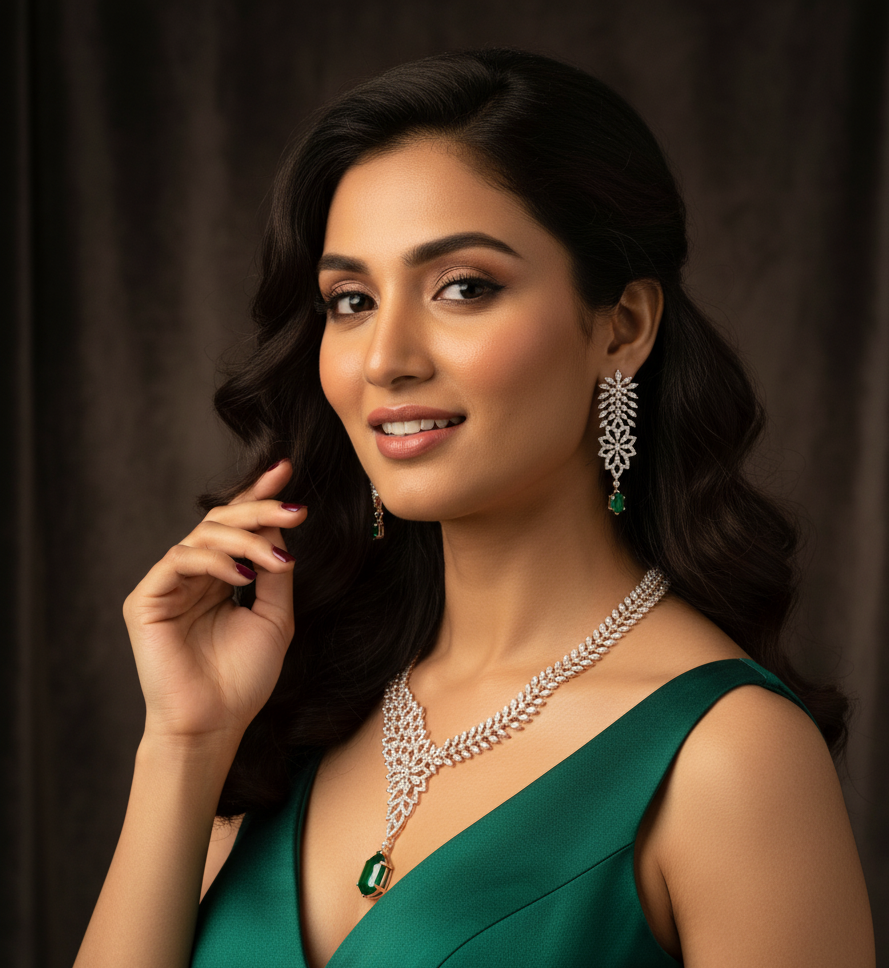 Premium Dream Diamond Necklace for Bridal Fashion