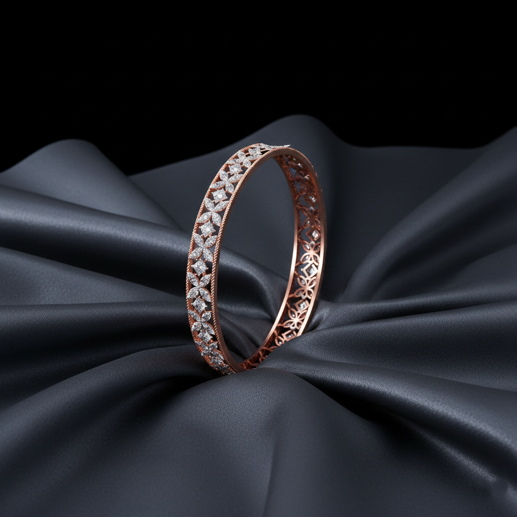 Heirloom Glow Diamond Bangle