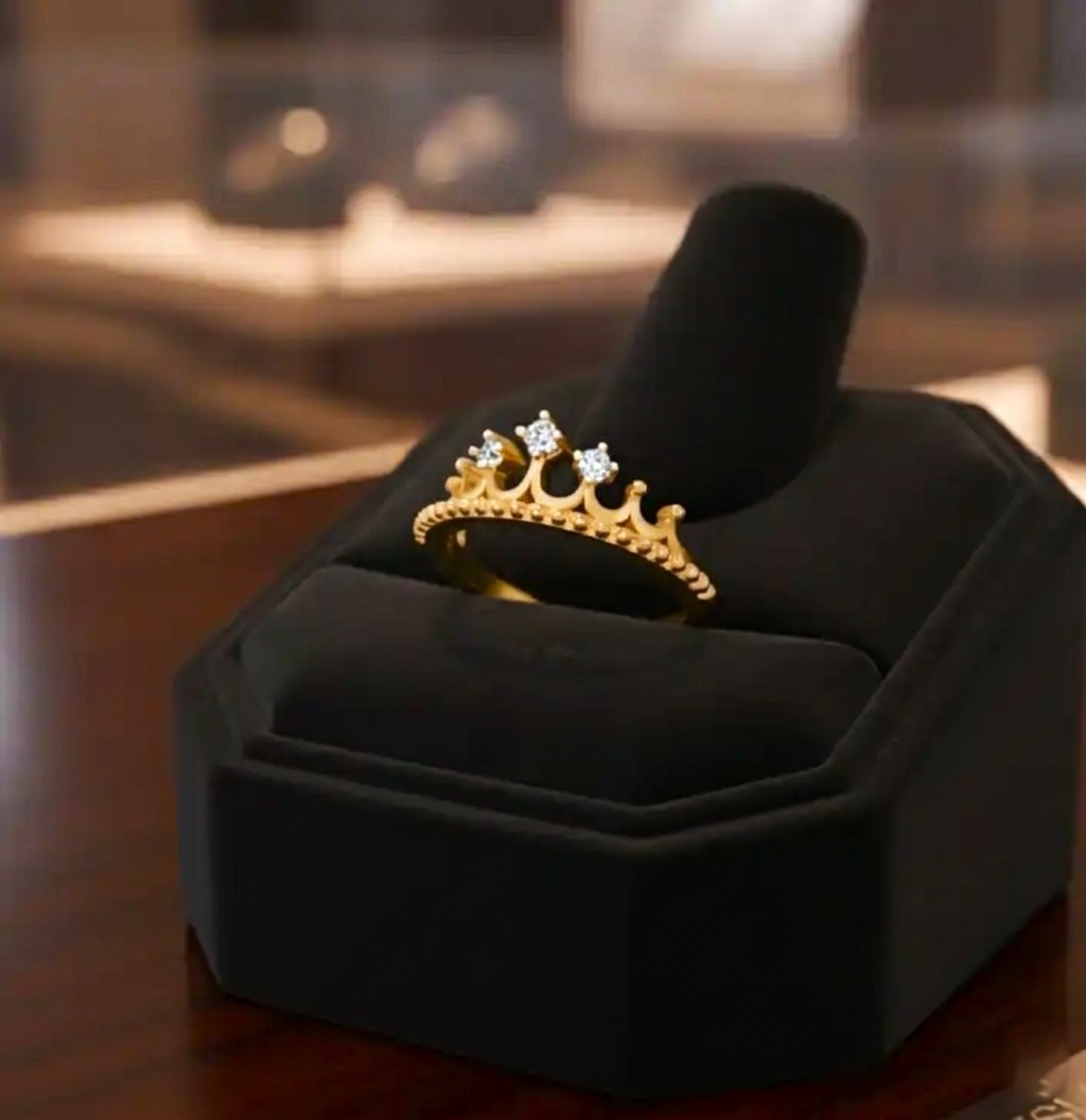 Celestial Luxe Bloom Diamond Ring