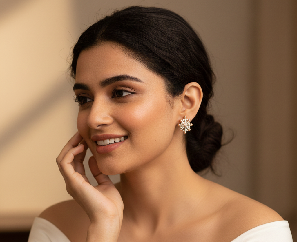 Arcadia Diamond Earrings - 6