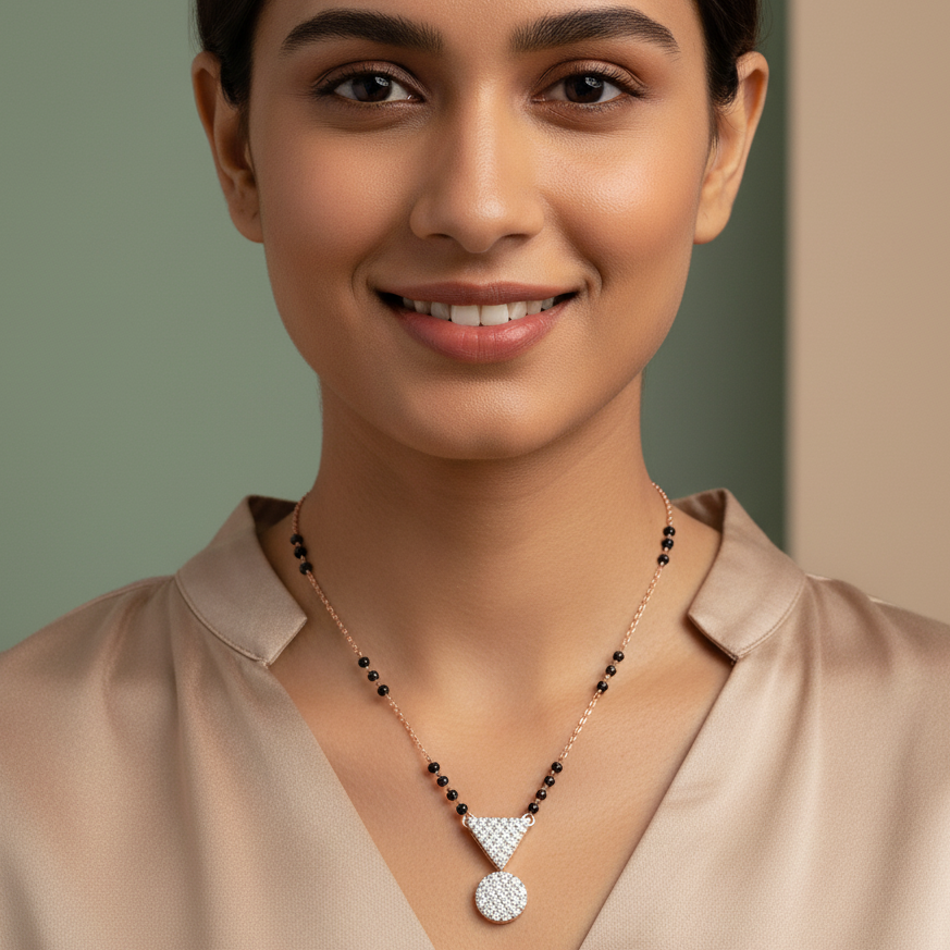 Festive Style Gold Diamond Tanmaniya