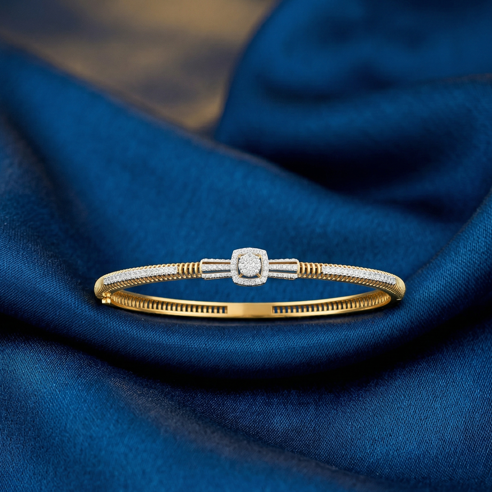 Crystal Aura Diamond Bracelet