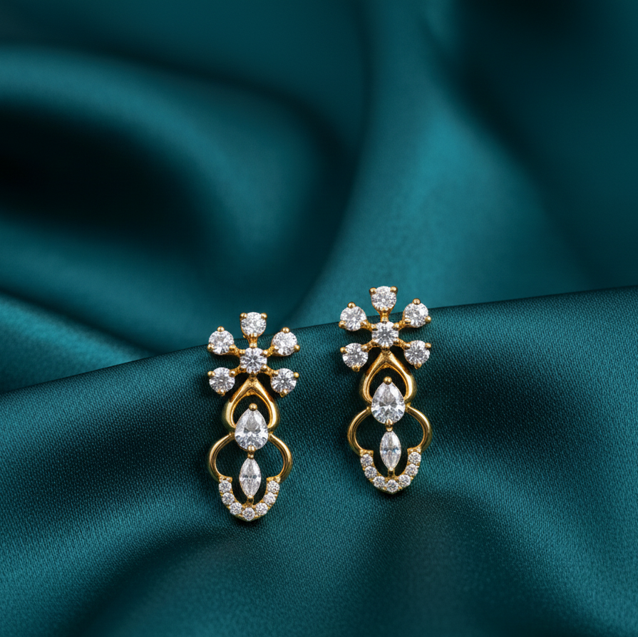 Elegant Diamond Stud Earrings for Minimal Look
