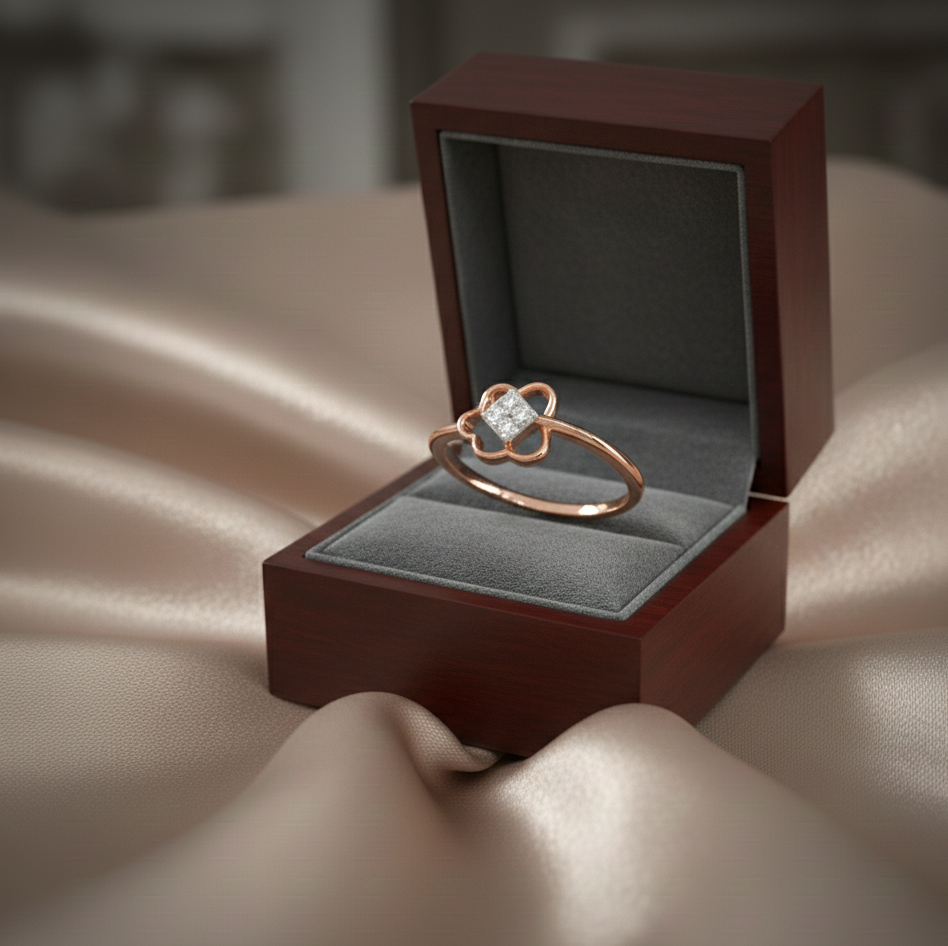 Diamond Royal Muse Aura Ring