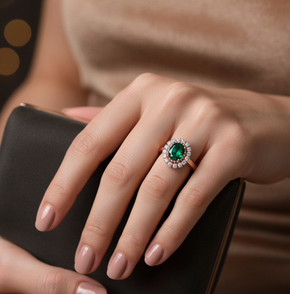 Empress Noble Aura Diamond Ring - 3
