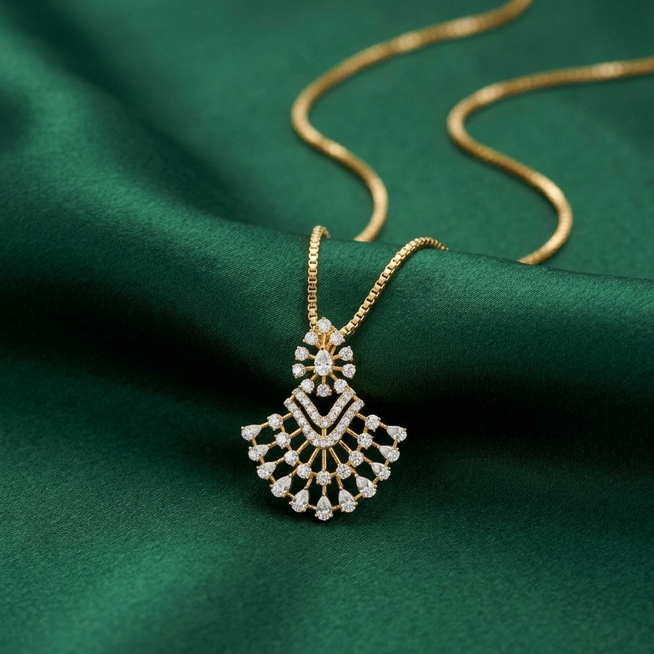 Diamond Aurora Garden Pendant - 3