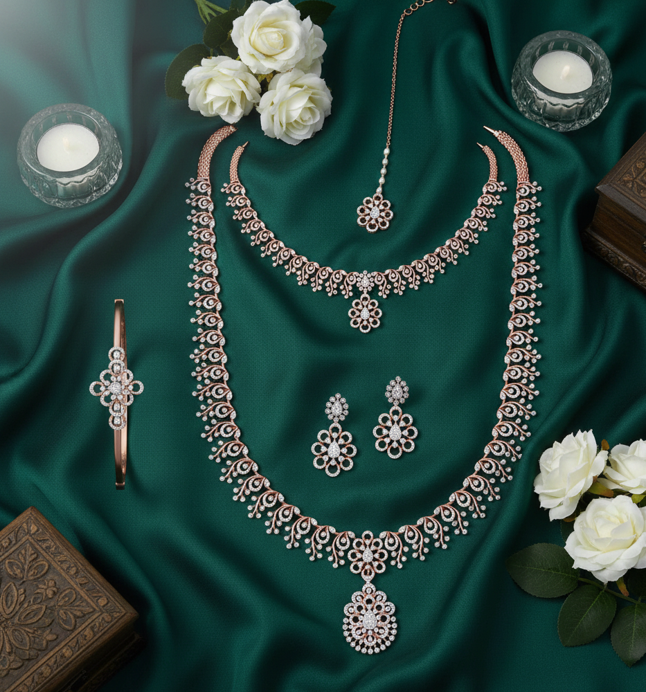 Timeless Radiance Diamond Haram - 3