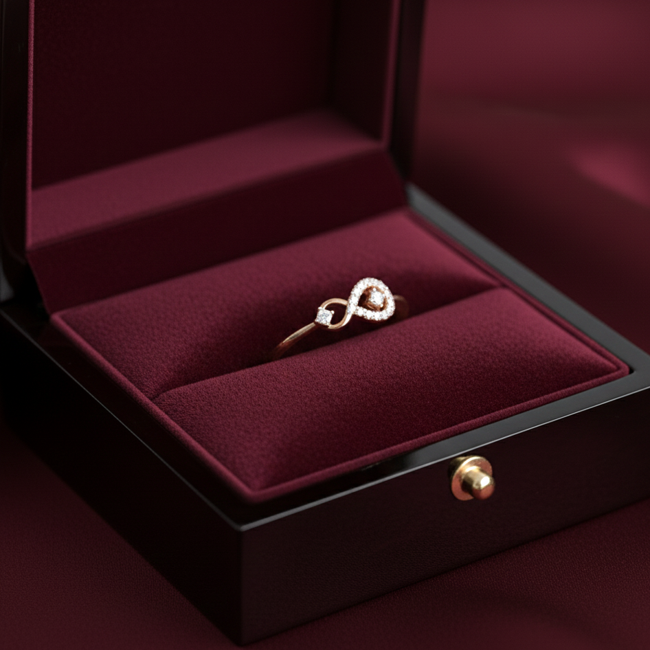 Queen's Luxe Ivy Diamond Ring