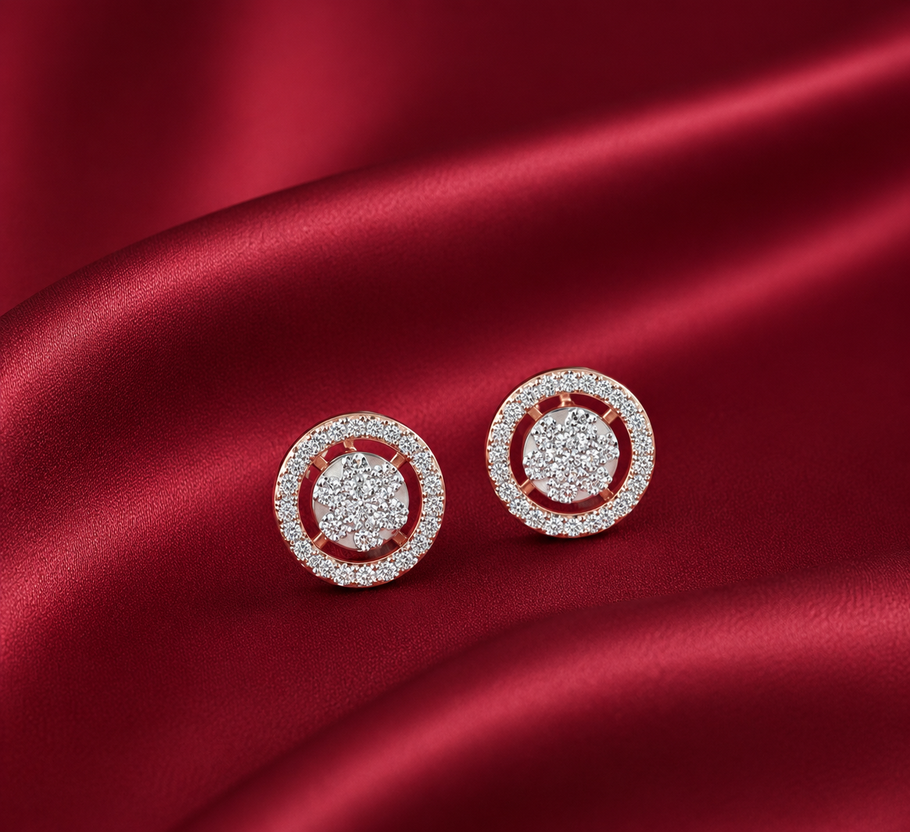 Everyday Wear Elegant Diamond Studs