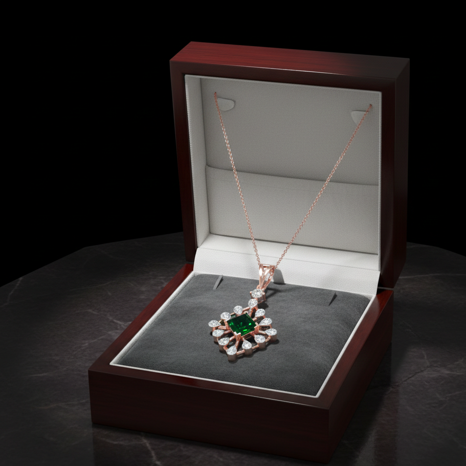 Timeless Spark Diamond Pendant