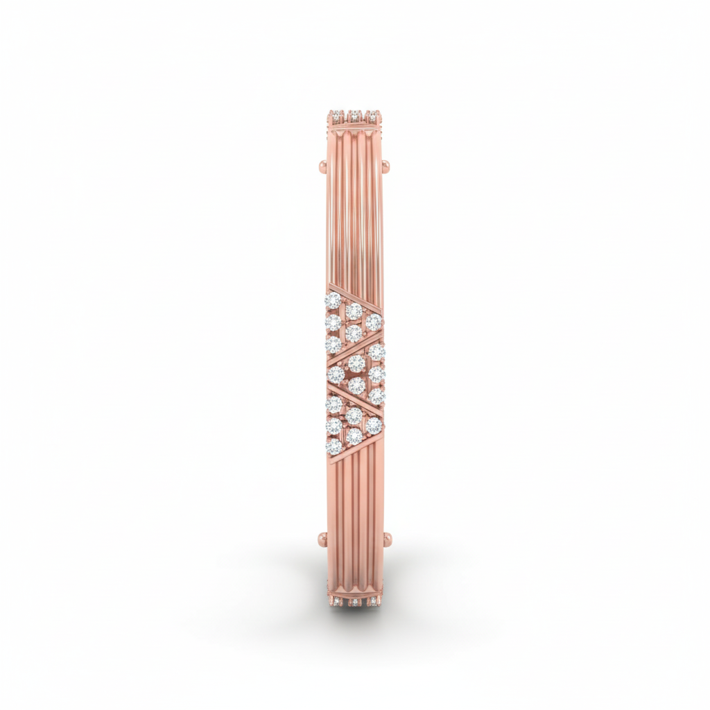 Rhapsody Mosaic Diamond Bangle