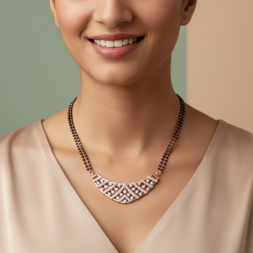 Bridal Glam Gold Diamond Tanmaniya