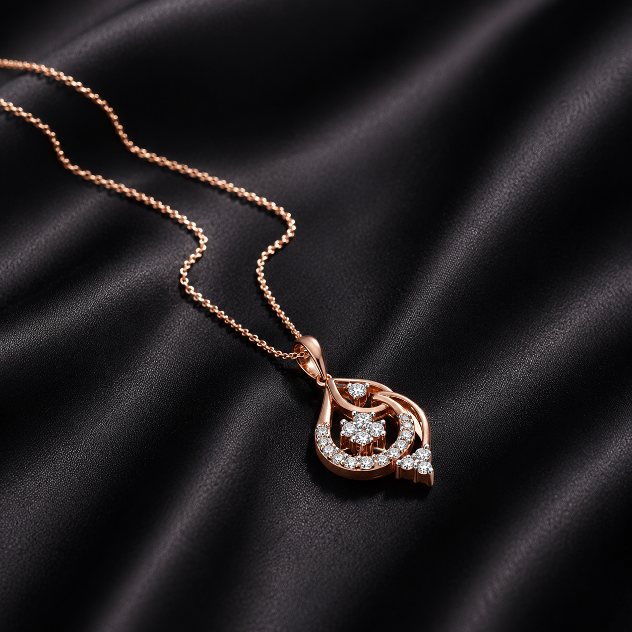 Elite Crystal Diamond Pendant - 3