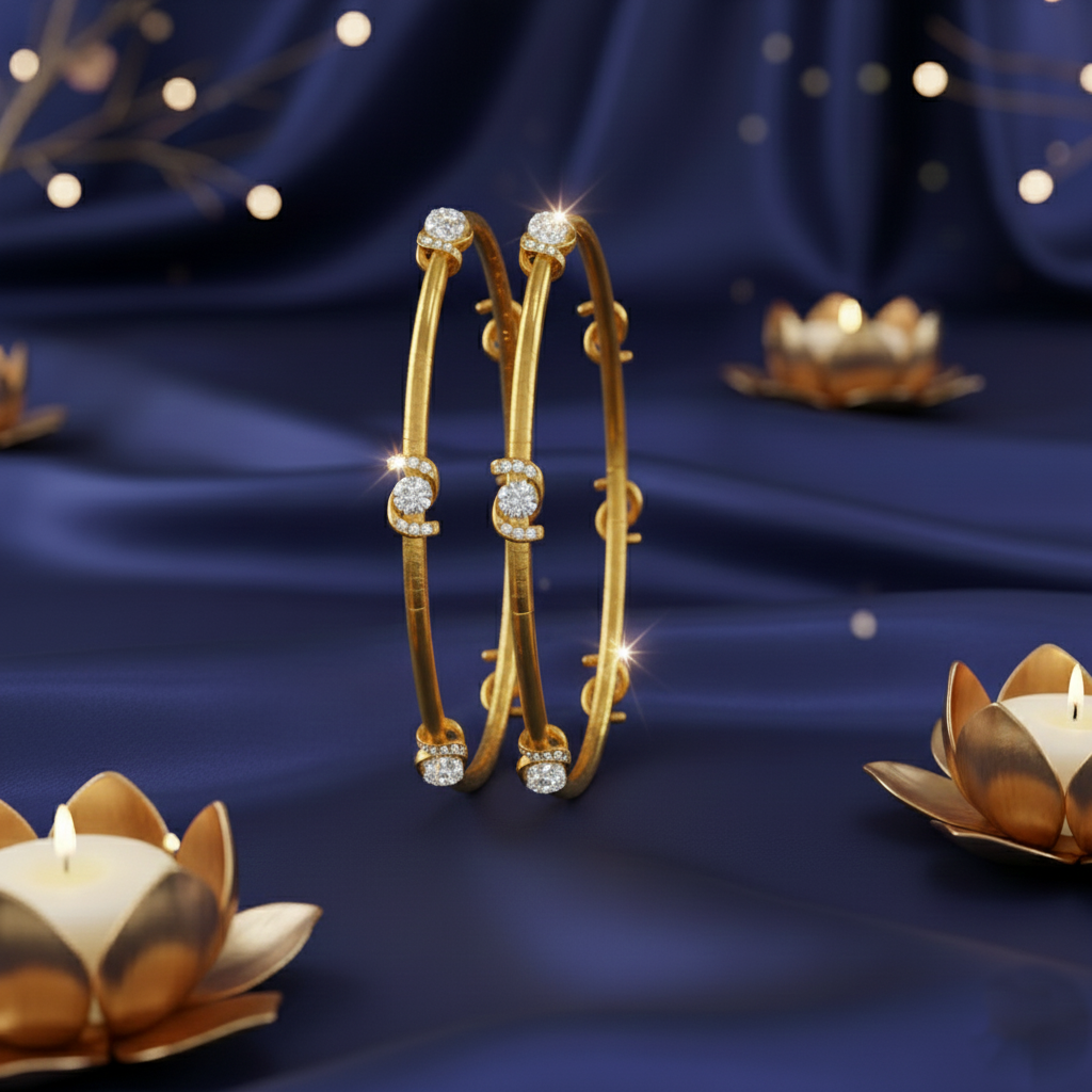 Infinite Gleam Diamond Bangle