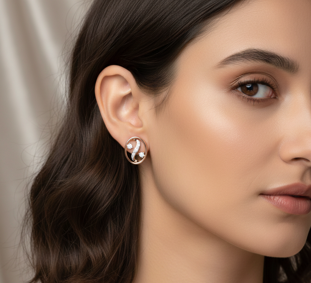 Timeless Brilliance Diamond Earrings - 4