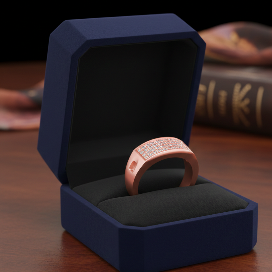 Signature Elite Diamond Gents Ring