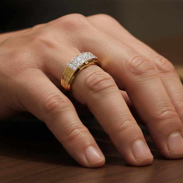 Timeless Prestige Gentleman Diamond Ring