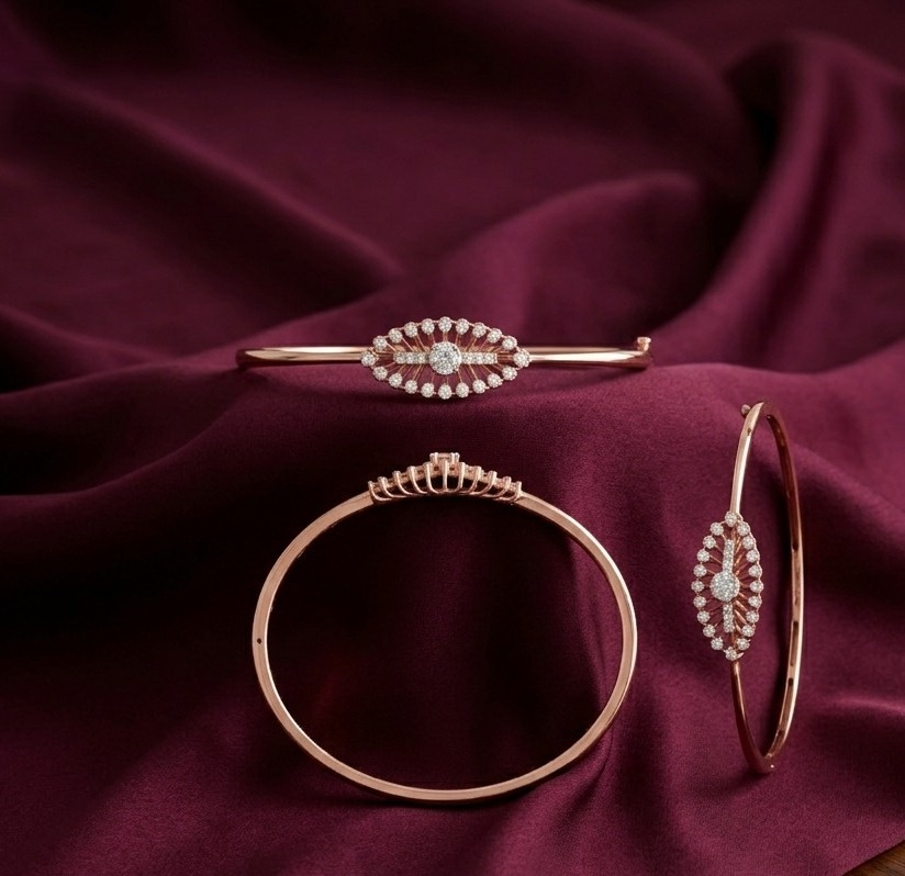 Diamond Snake Chain Bracelet