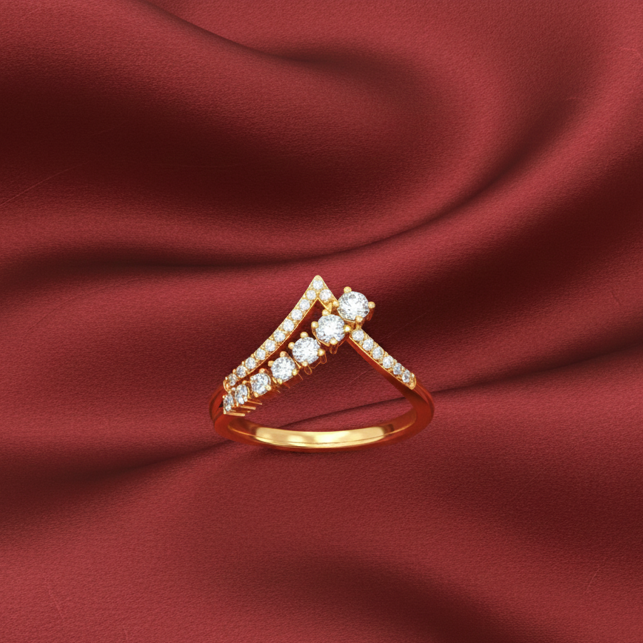 Grace Halo Bloom Diamond Ring - 3