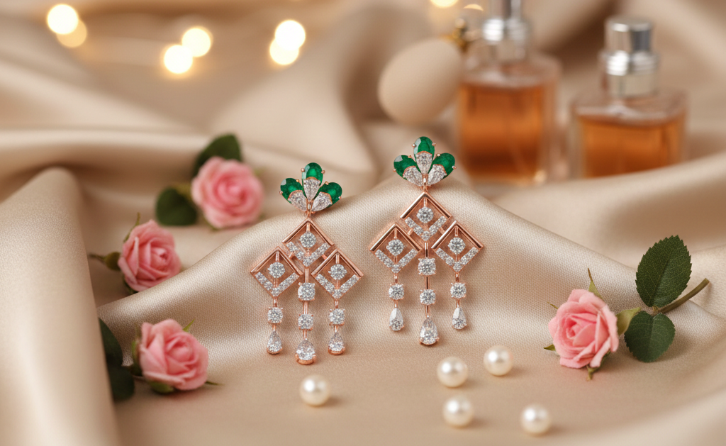 Radiance Curve Diamond Drops - 3