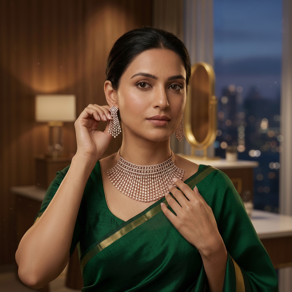 Wedding Spark Diamond Necklace Collection - 4