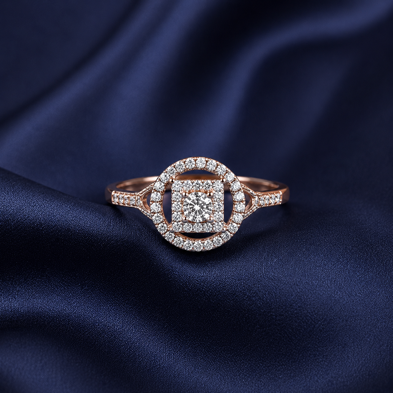 Infinity Muse Diamond Ring