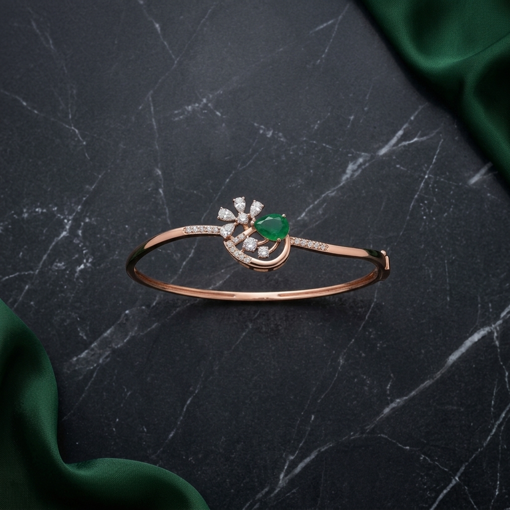 Sophisticated Diamond Bracelet - 4