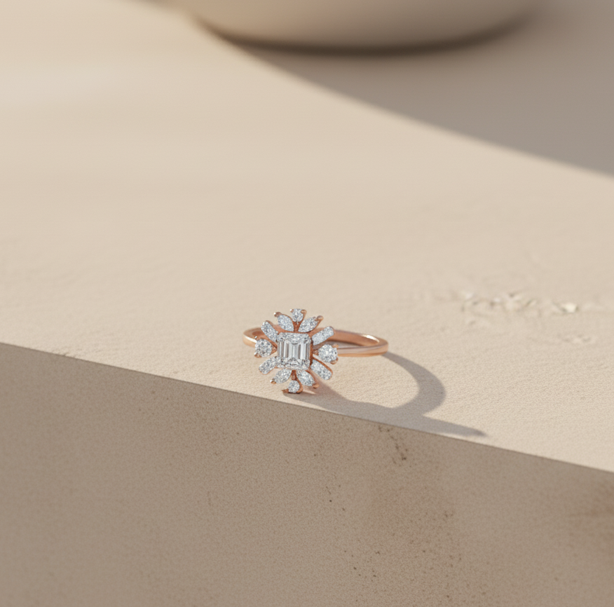 Reina Bloom Diamond Ring - 3