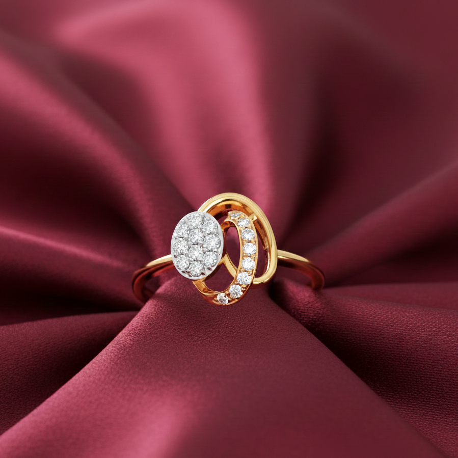 Diamond Imperial Halo Ring