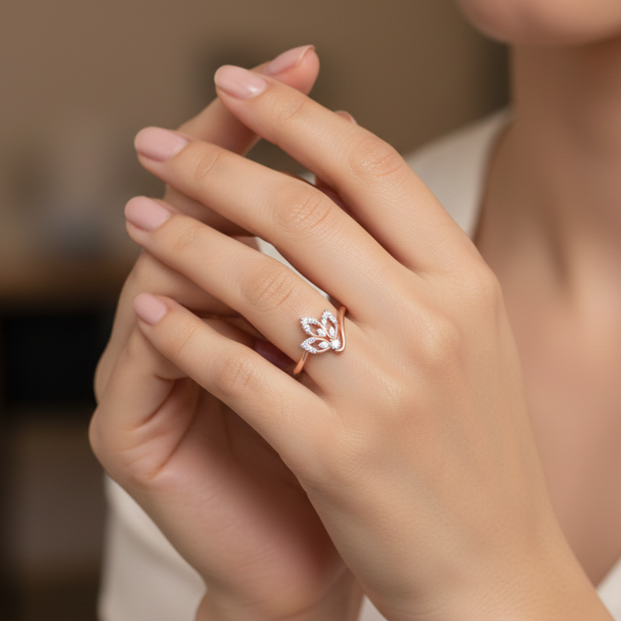 Celestial Ivy Diamond Ring - 3
