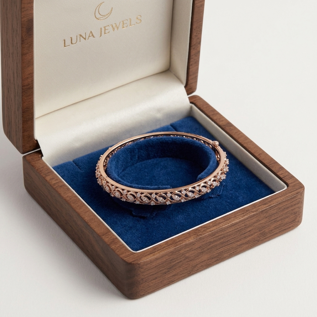 Sparkling American Diamond Bangles