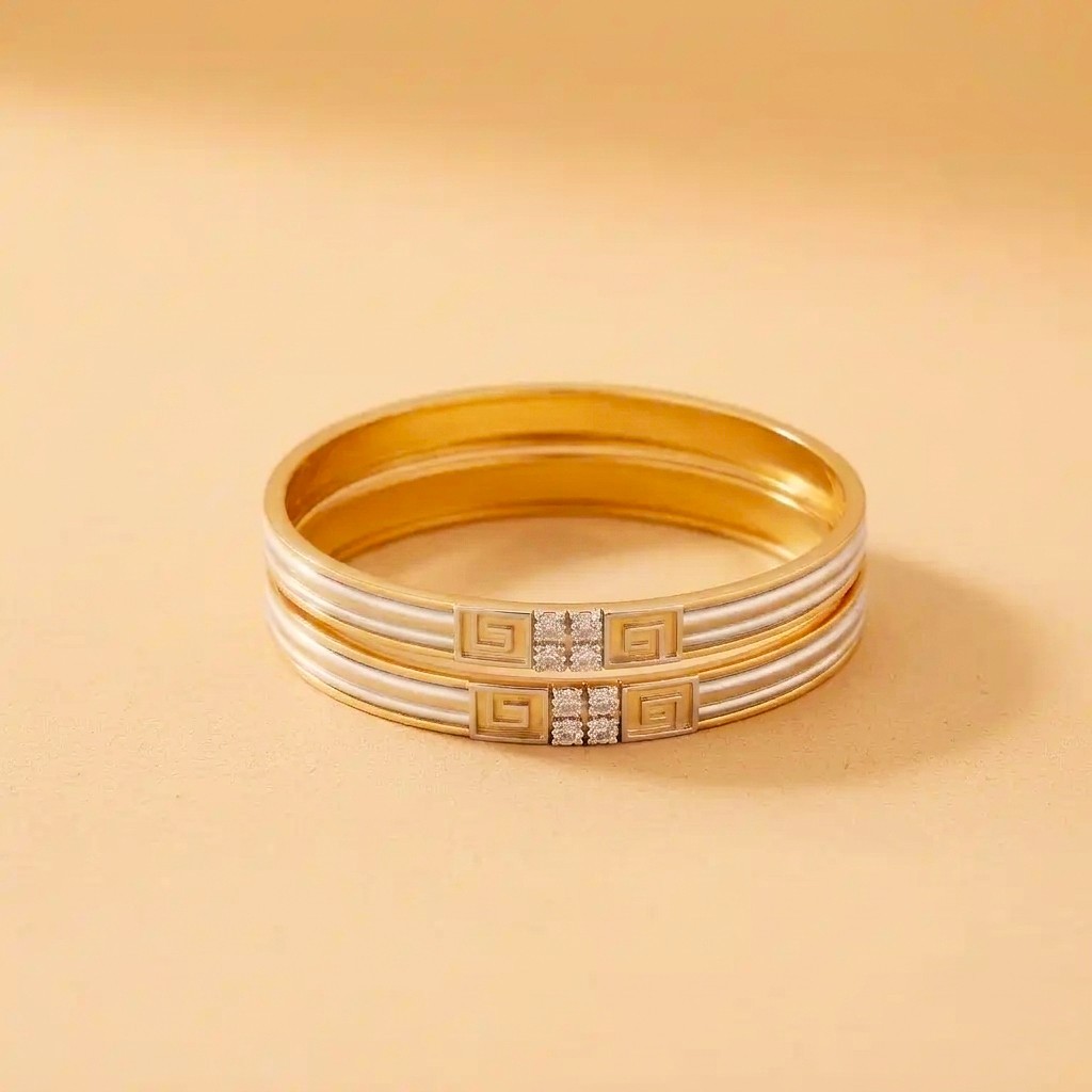 Serene Ethereal Diamond Bangle - 3