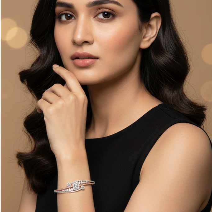 Timeless Diamond Elegance Bracelet - 3