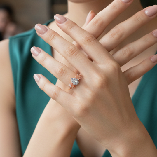 Empress Radiance Diamond Ring - 3