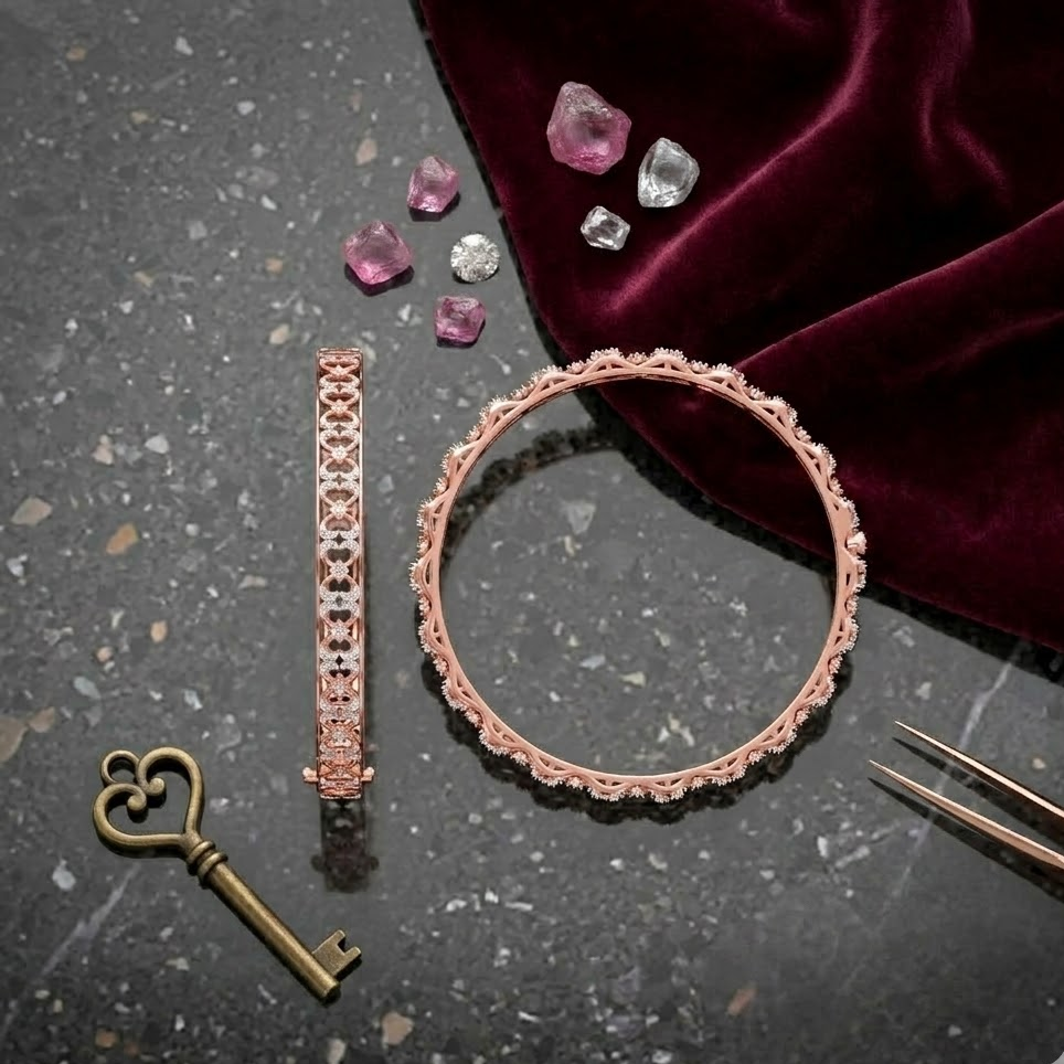Fashion Diamond Bangles