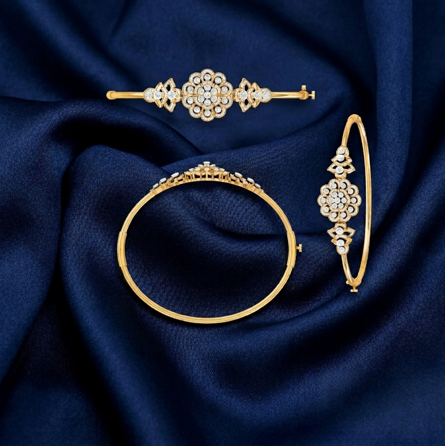 Diamond Radiant Link Bracelet