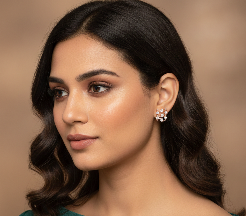 Urban Chic Diamond Studs