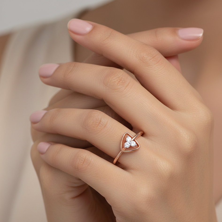 Celestial Crown Bloom Diamond Ring - 3