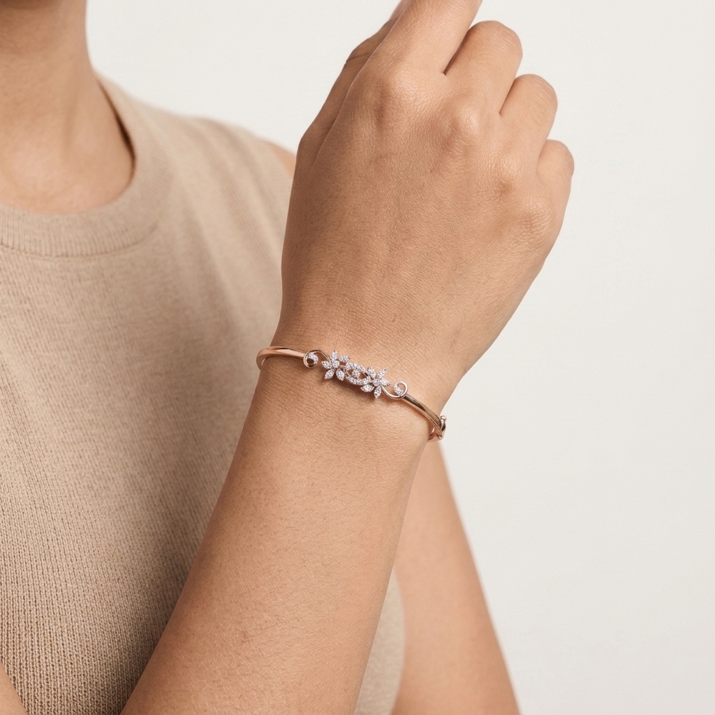 Signature Diamond Bracelet - 4