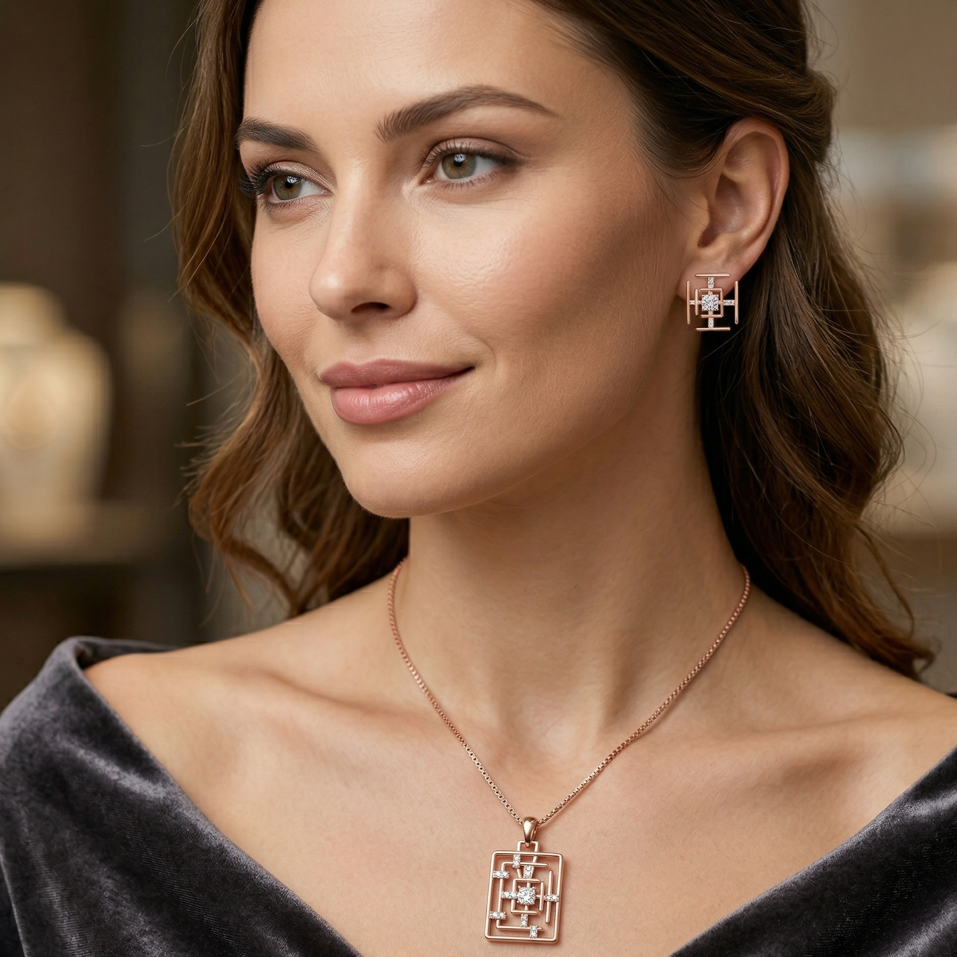 Gleaming Grace Pendant Set - 3