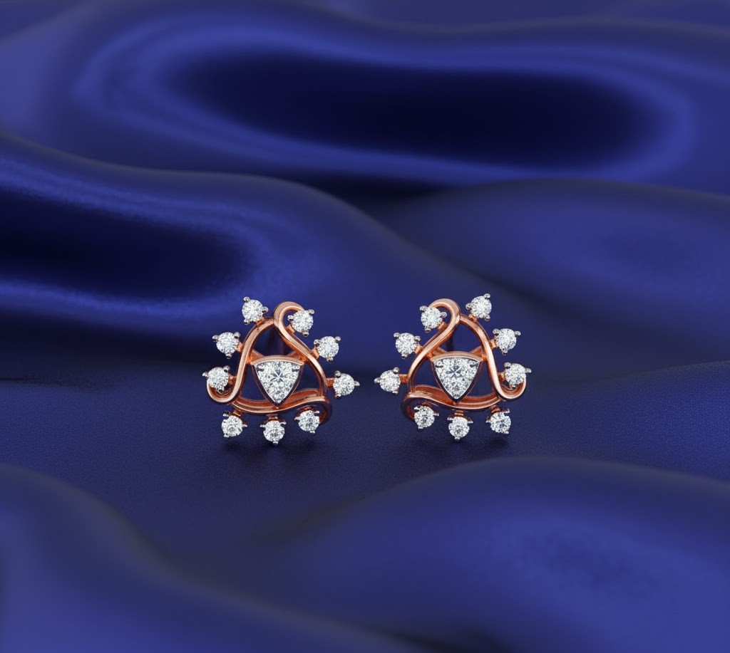 Festive Spark Diamond Studs