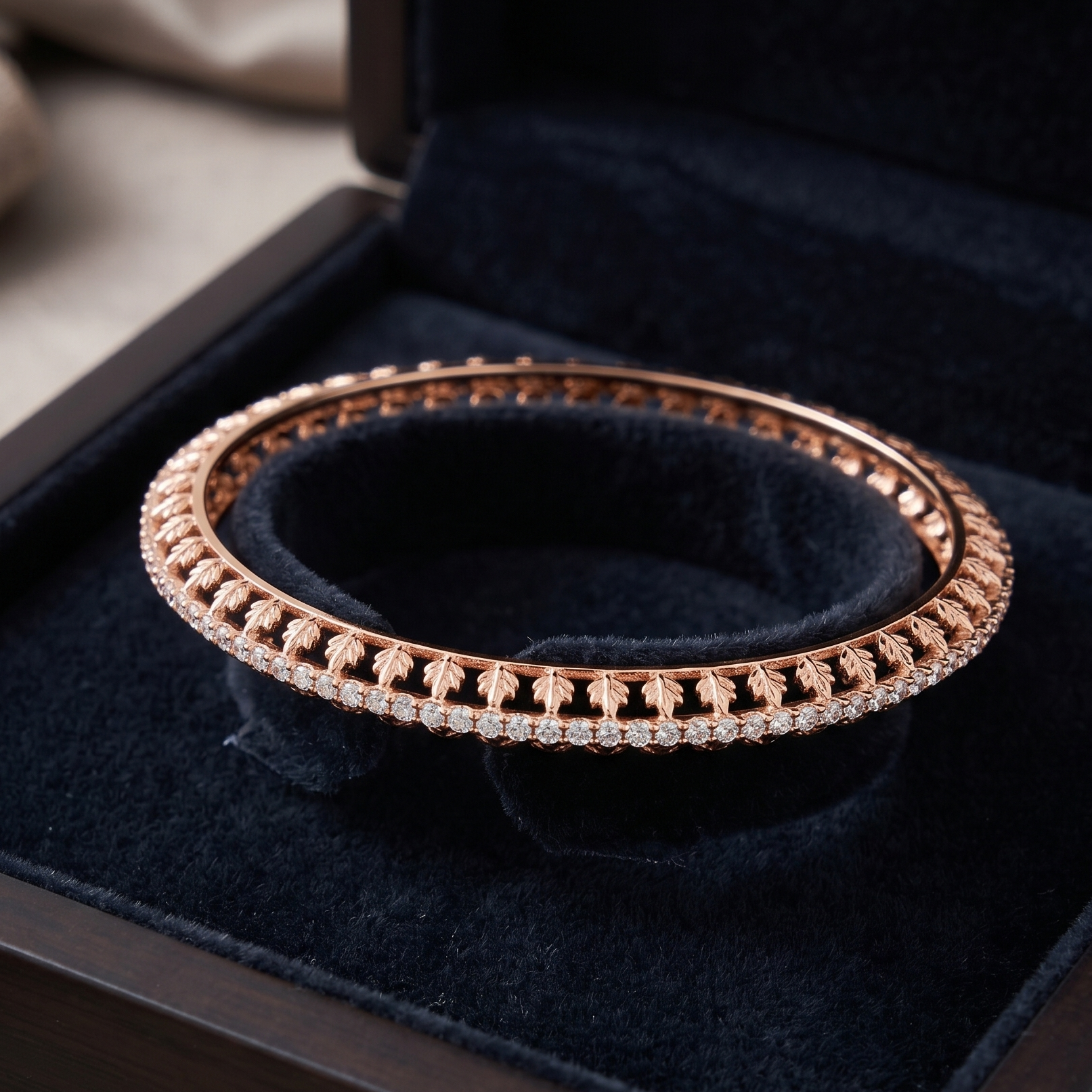 Classic Diamond Bangles