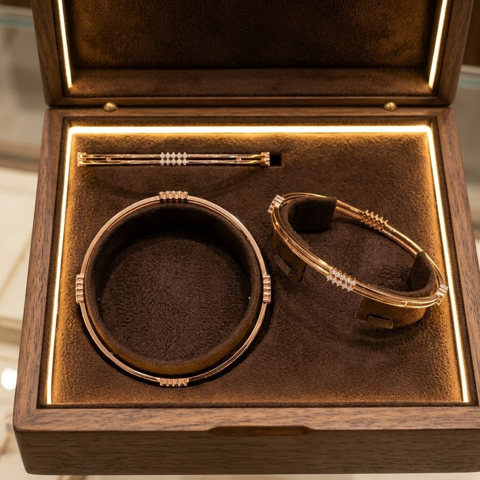 Diamond Harmony Bangles