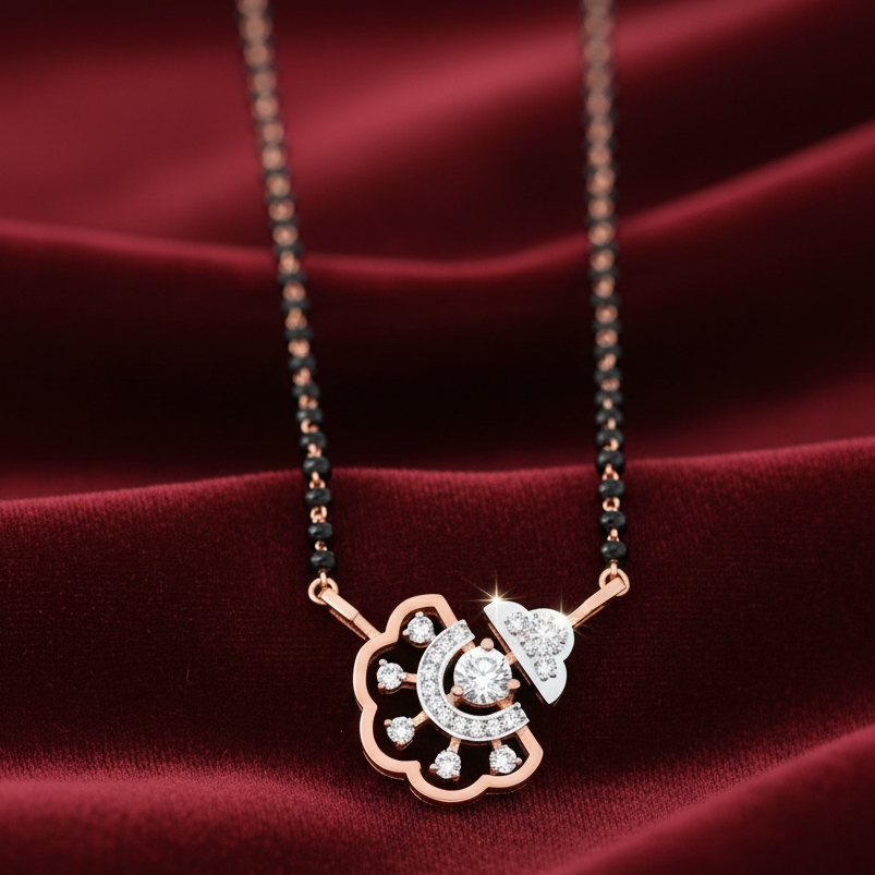 Ethnic Radiance Gold Diamond Tanmaniya