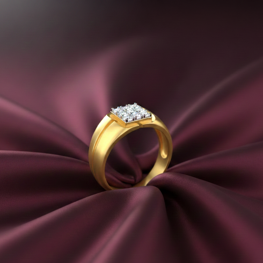 Supreme Command Diamond Gents Ring - 4