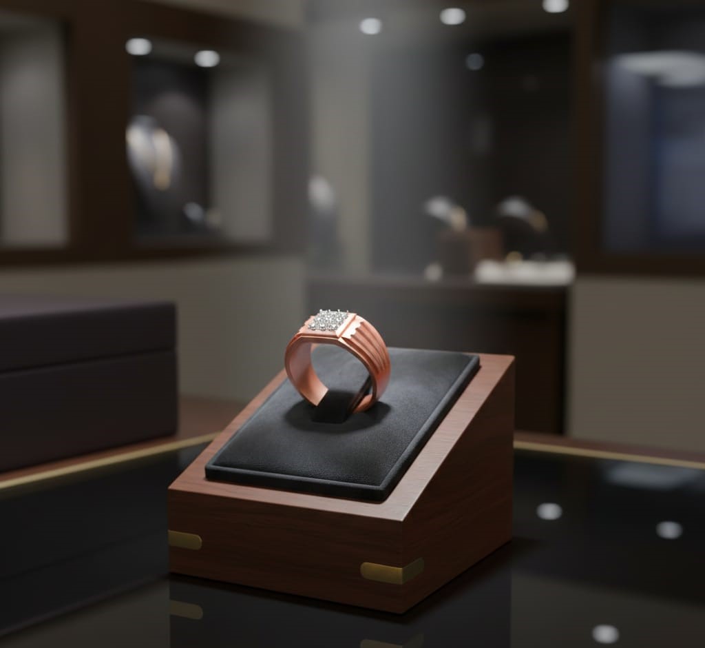 Regal Prestige Diamond Gents Ring - 3